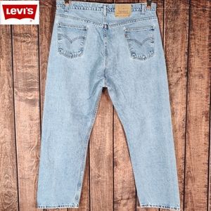 Vtg 42x30 Orange Tab Mens Straight Fit Excellent Condition